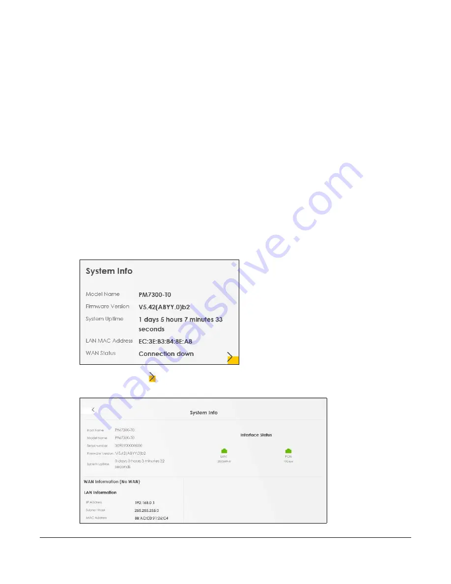 ZyXEL Communications PM7300-T0 Скачать руководство пользователя страница 21