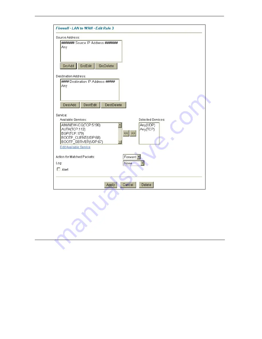 ZyXEL Communications Prestige 202H Series Скачать руководство пользователя страница 170