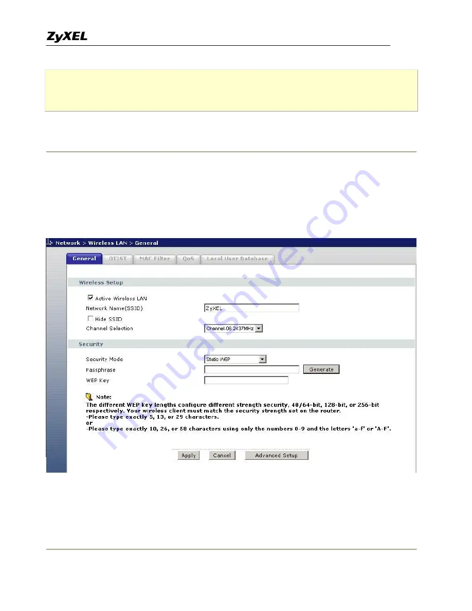 ZyXEL Communications Prestige 2602HWL-D3A Support Manual Download Page 95