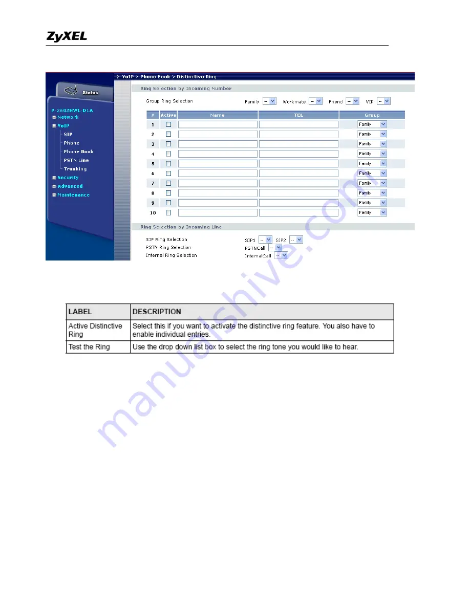 ZyXEL Communications Prestige 2602HWL-D3A Support Manual Download Page 155