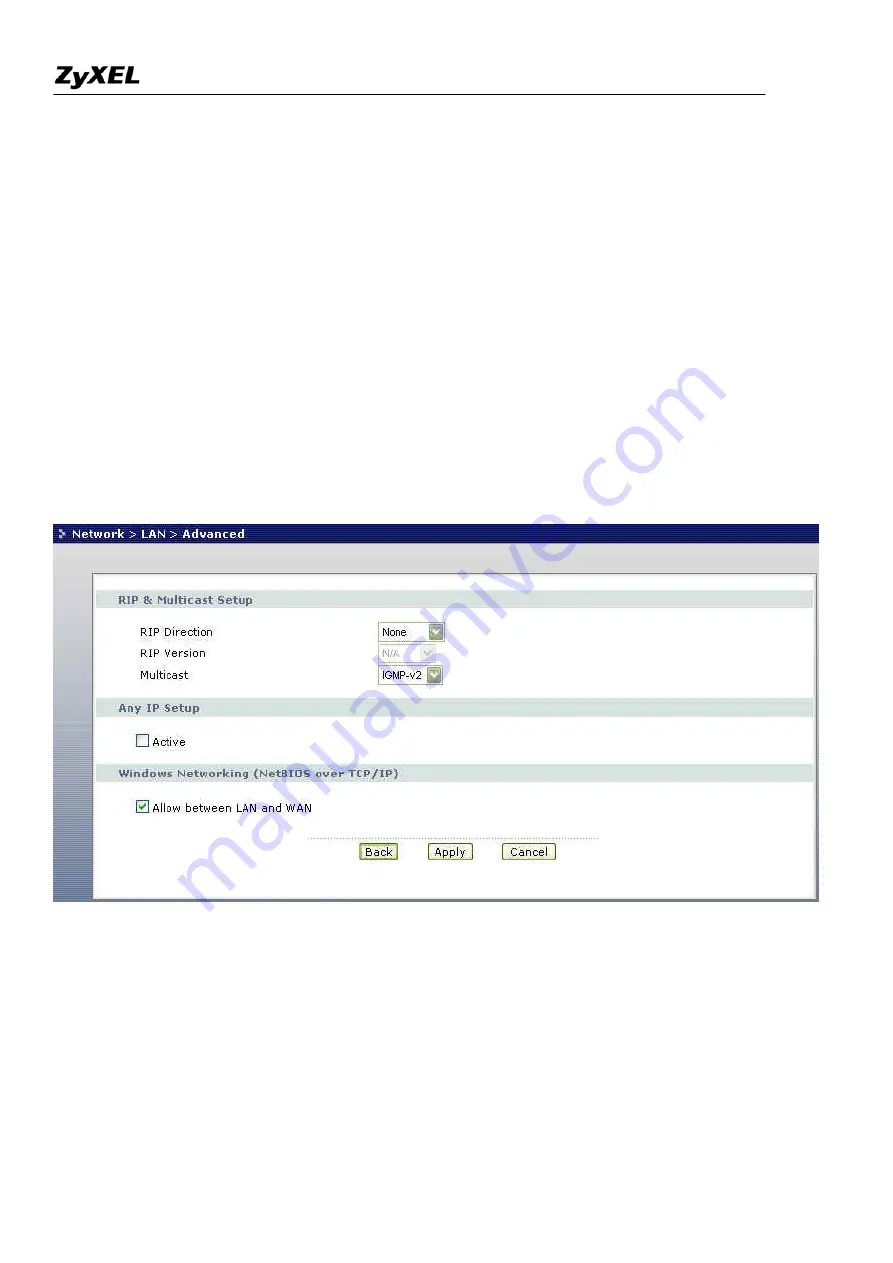 ZyXEL Communications Prestige 2802HW(L)-IX Support Notes Download Page 54