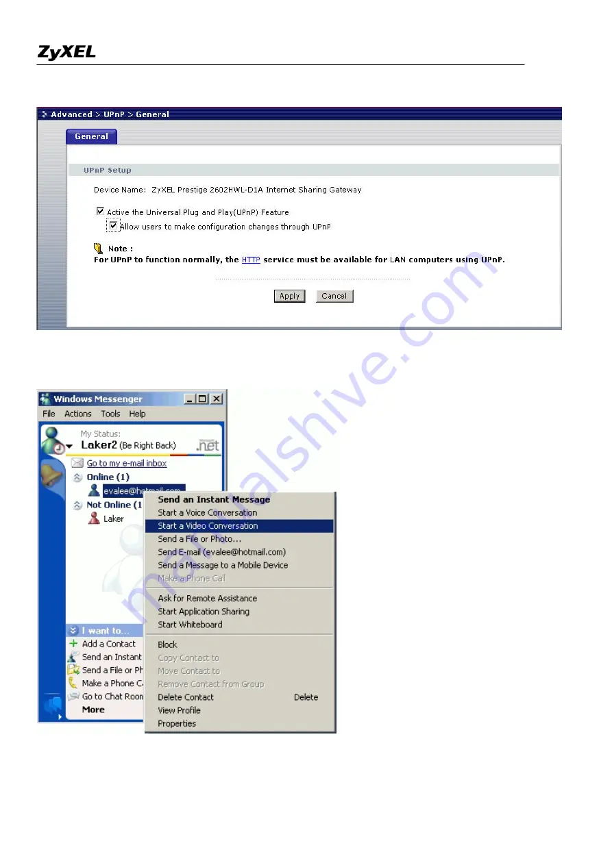 ZyXEL Communications Prestige 2802HW(L)-IX Support Notes Download Page 62