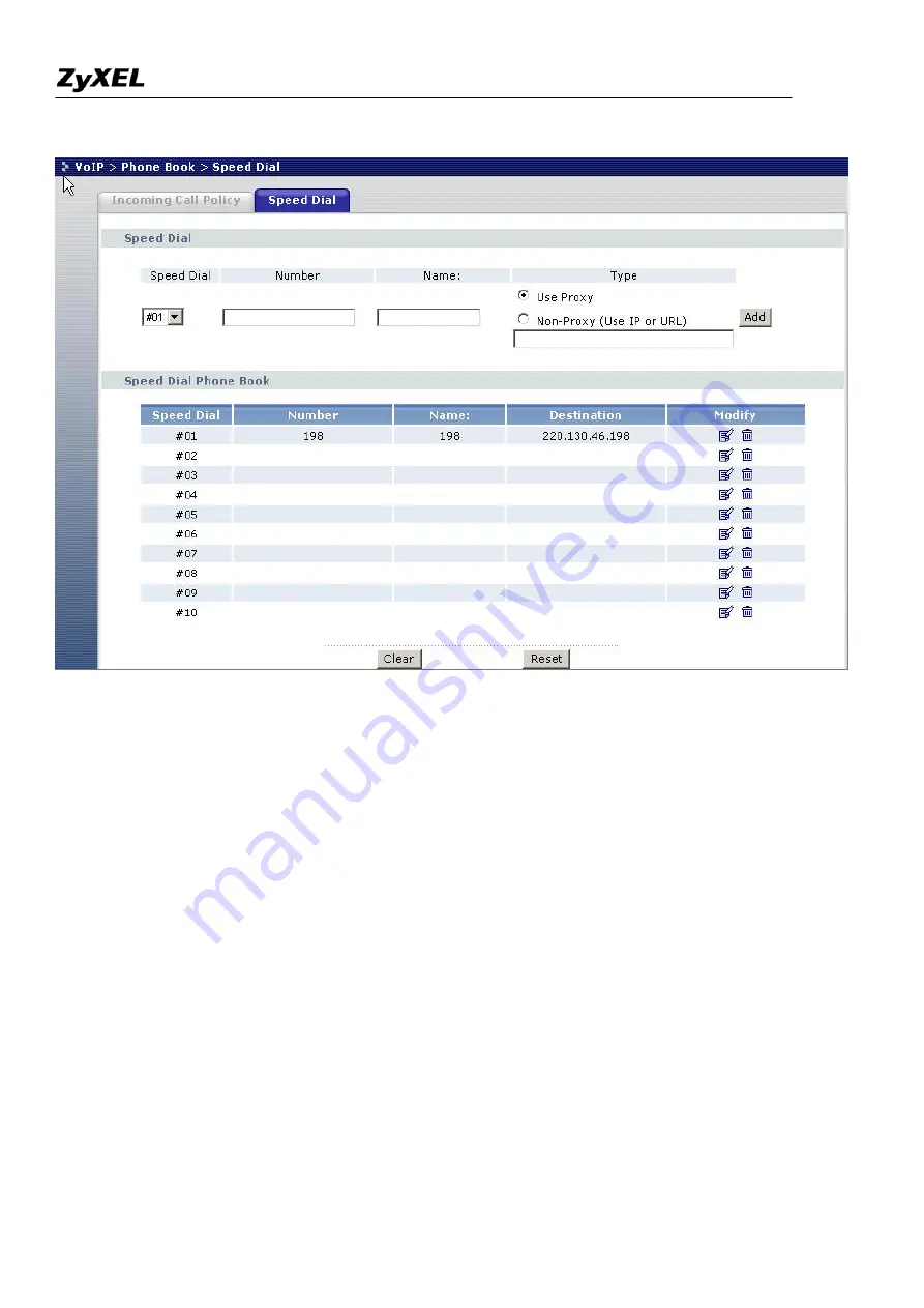 ZyXEL Communications Prestige 2802HW(L)-IX Support Notes Download Page 101