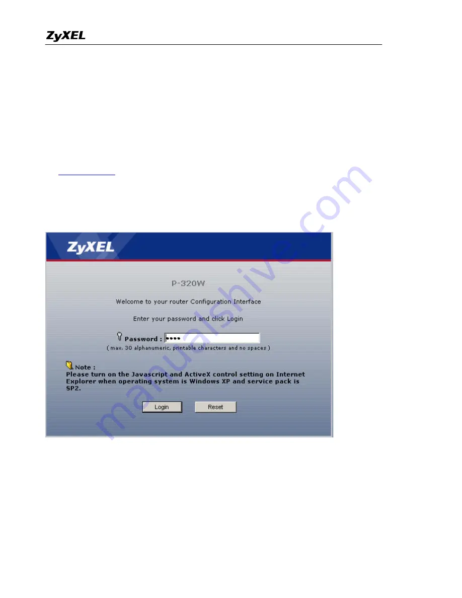 ZyXEL Communications Prestige 320W Support Notes Download Page 7