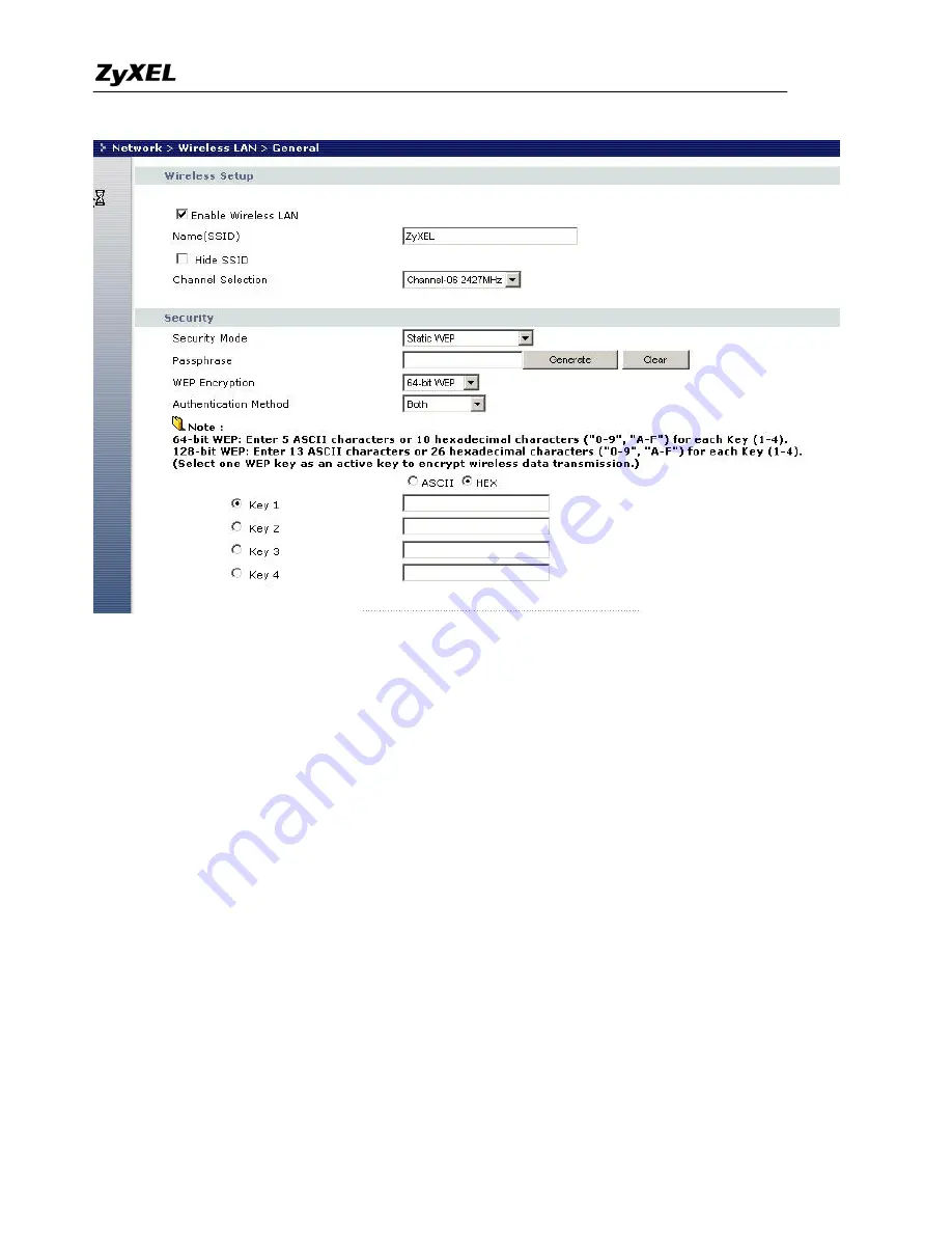 ZyXEL Communications Prestige 320W Support Notes Download Page 26