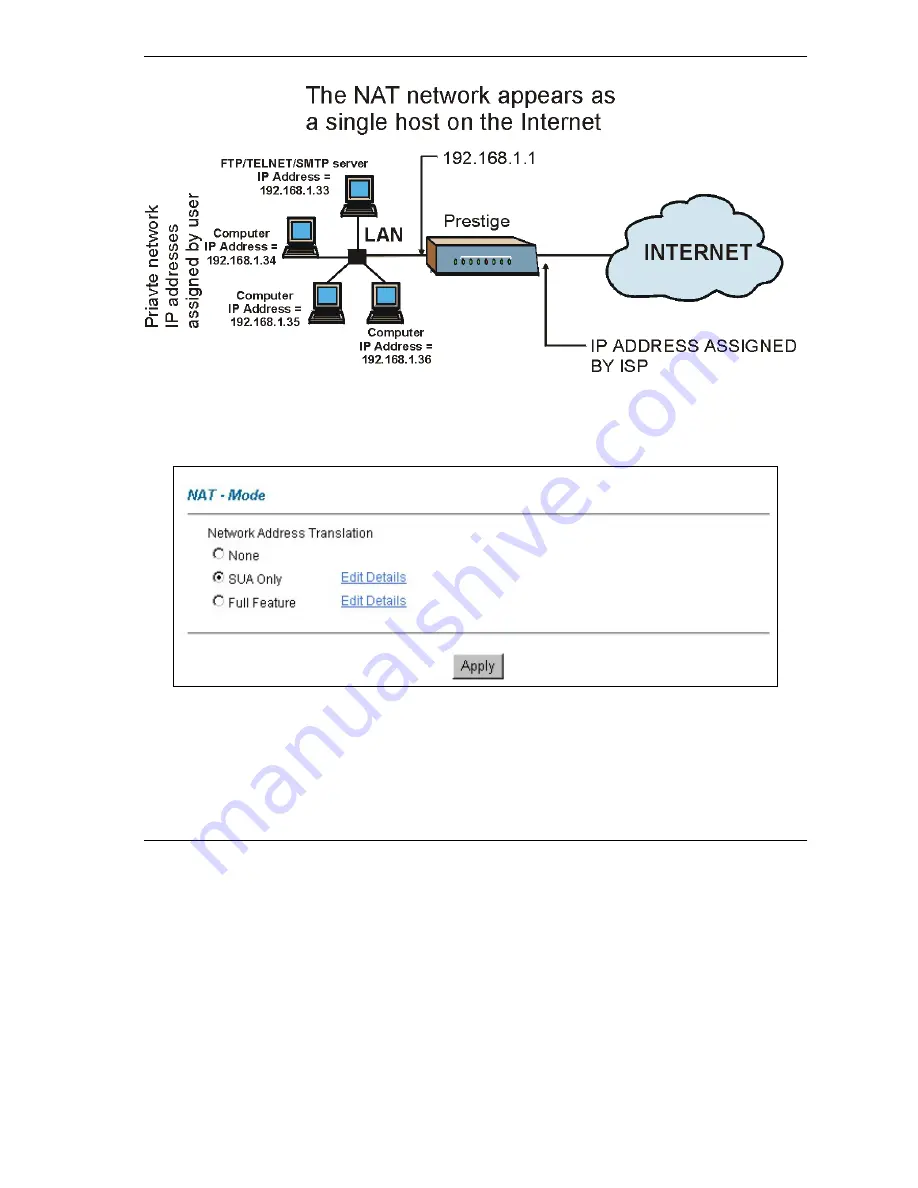 ZyXEL Communications Prestige 645R-A Series User Manual Download Page 63