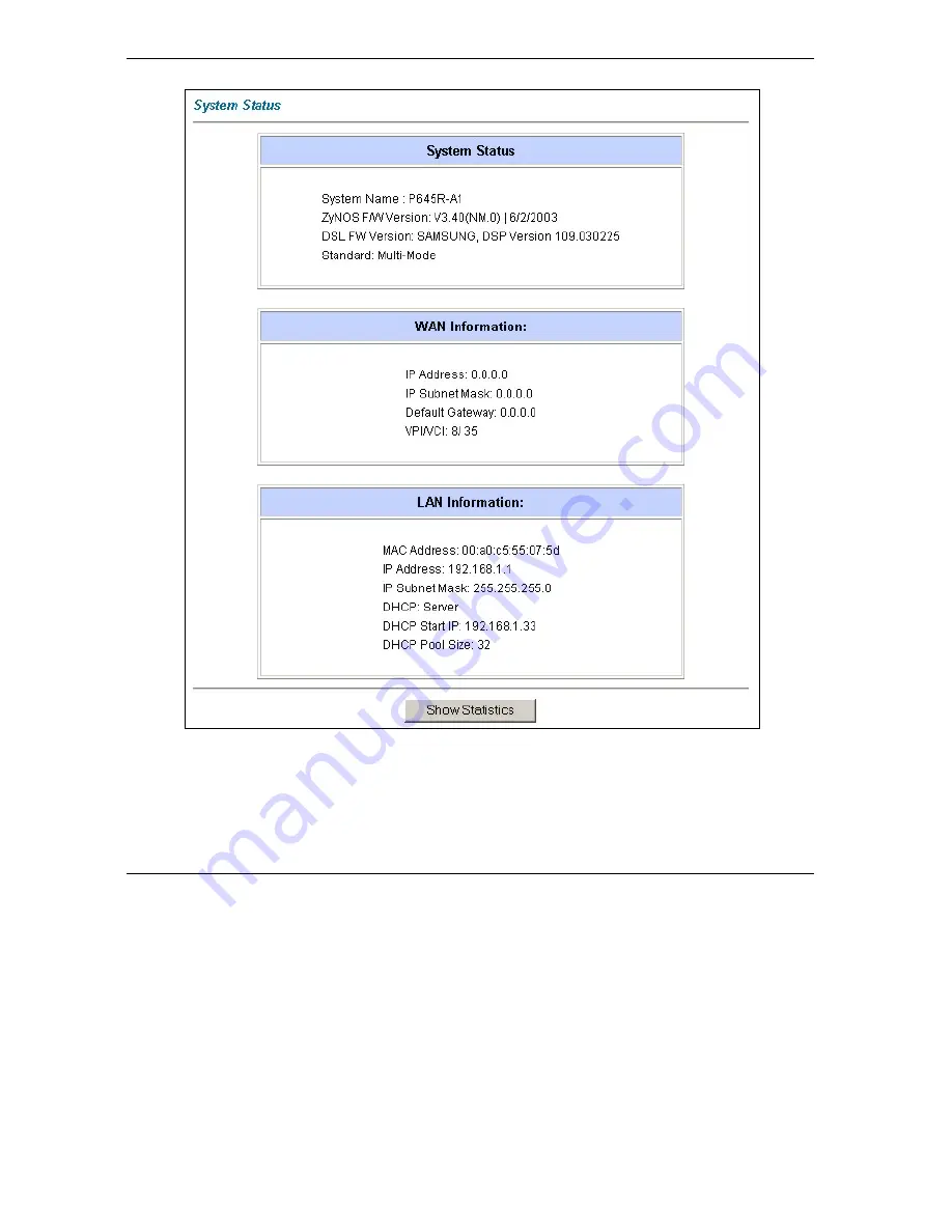 ZyXEL Communications Prestige 645R-A Series User Manual Download Page 76