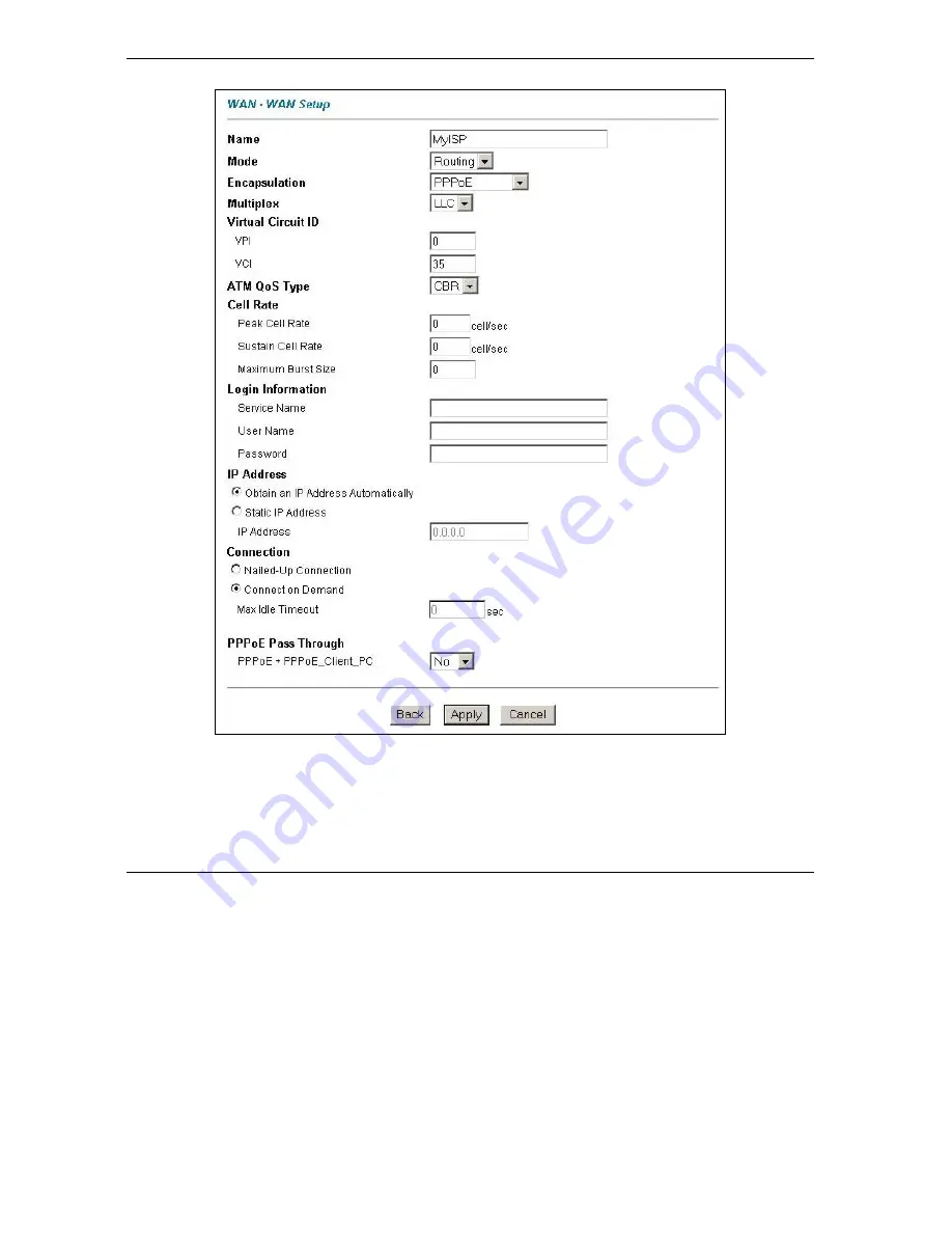 ZyXEL Communications Prestige 652 User Manual Download Page 96