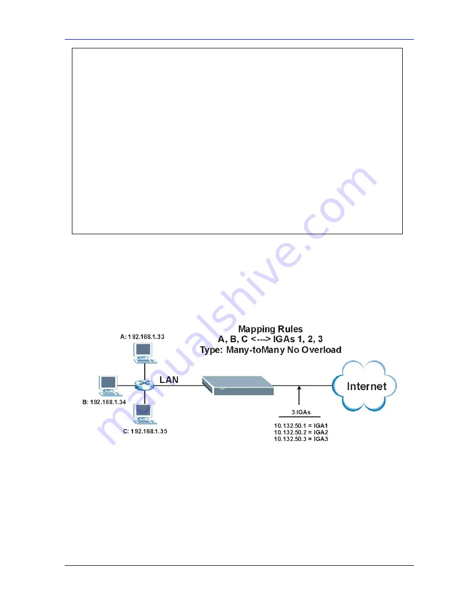 ZyXEL Communications Prestige 662HW Series User Manual Download Page 305