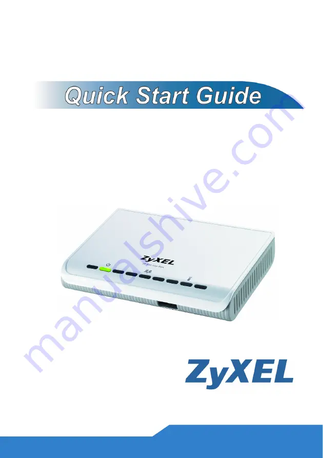 ZyXEL Communications STB-1001S3 Quick Start Manual Download Page 1