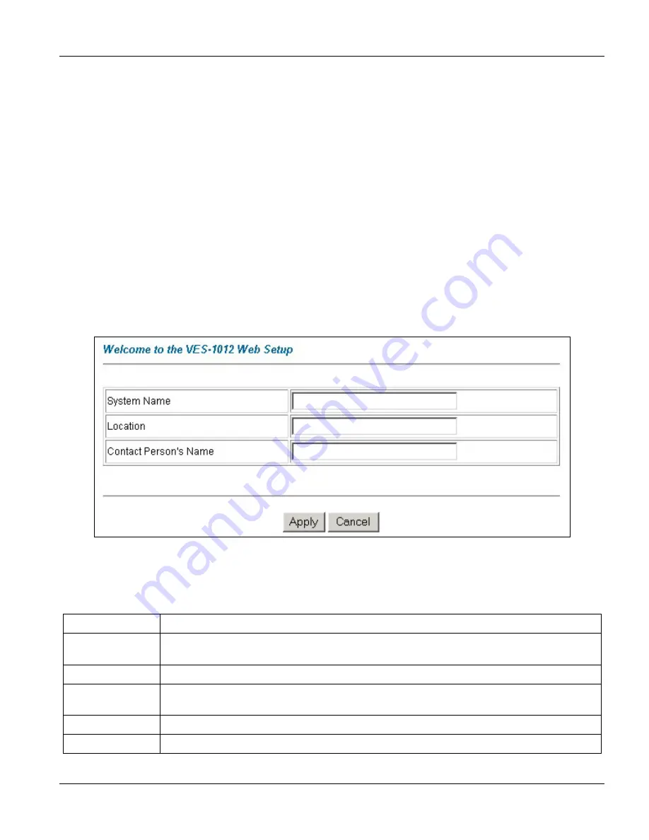 ZyXEL Communications VES-1000 Series User Manual Download Page 41