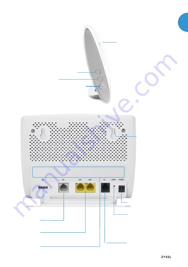 ZyXEL Communications VMG5304 Series Quick Start Manual Download Page 5