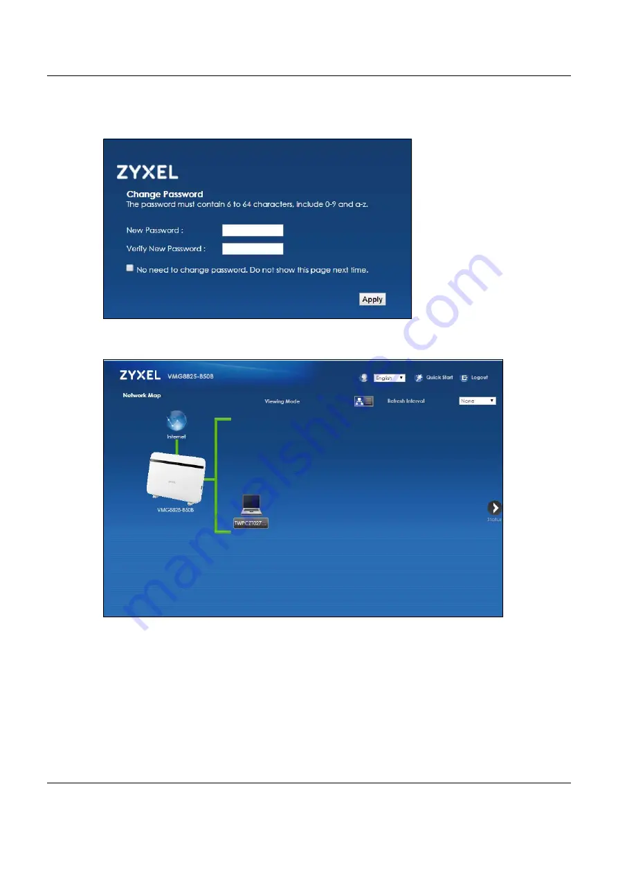 ZyXEL Communications VMG8825-B Series User Manual Download Page 28