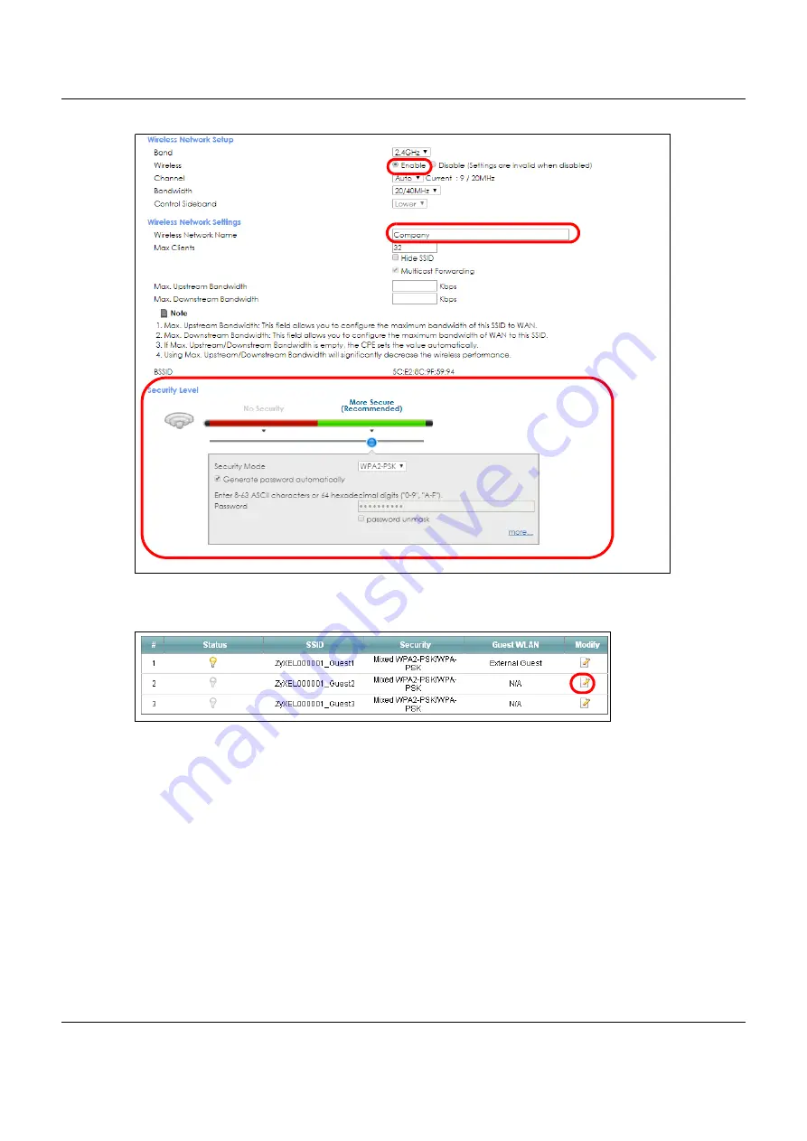 ZyXEL Communications VMG8825-B Series User Manual Download Page 46