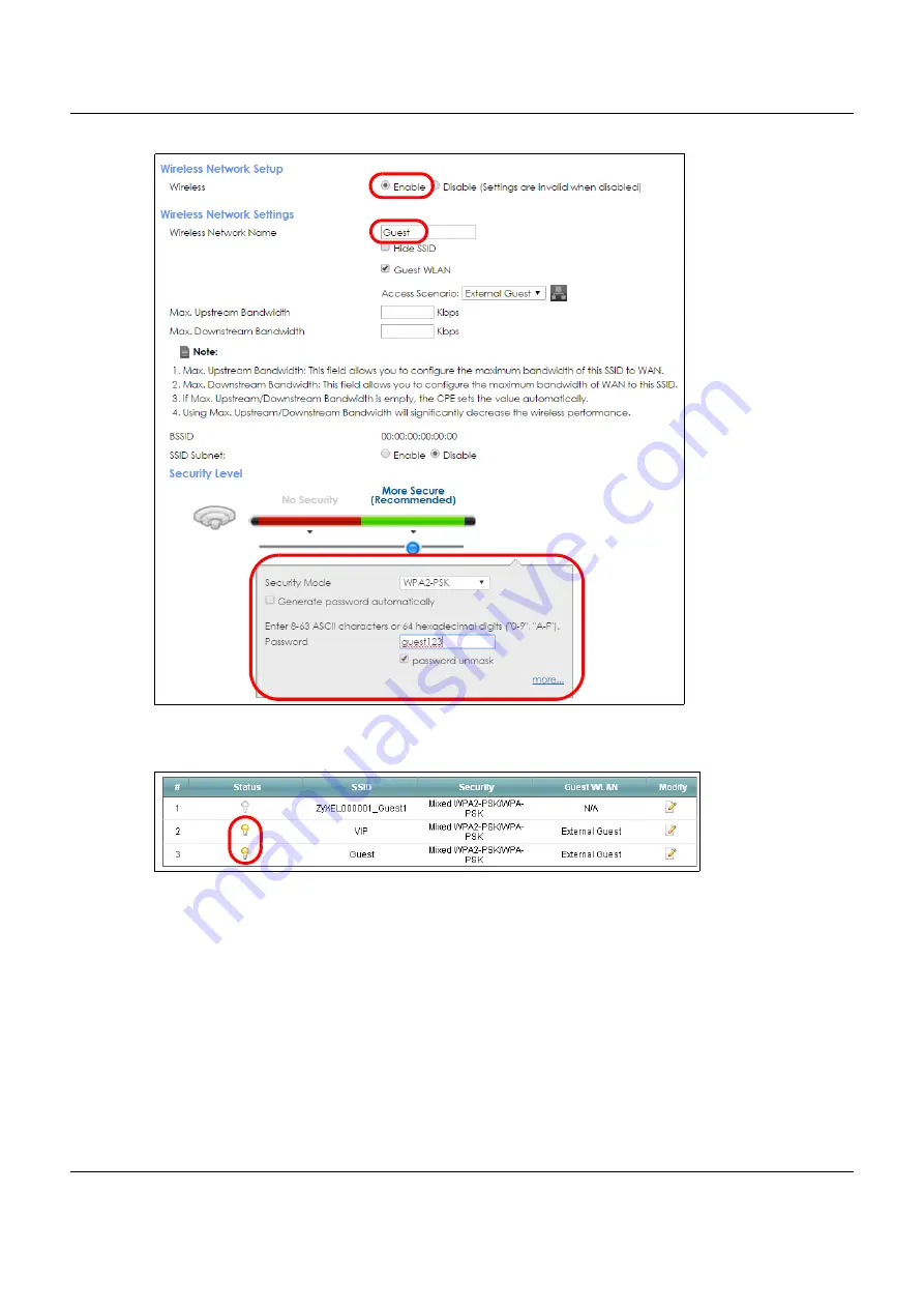 ZyXEL Communications VMG8825-B Series User Manual Download Page 48