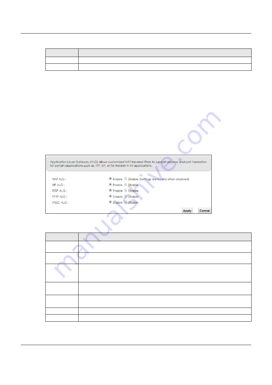 ZyXEL Communications VMG8825-B Series User Manual Download Page 176