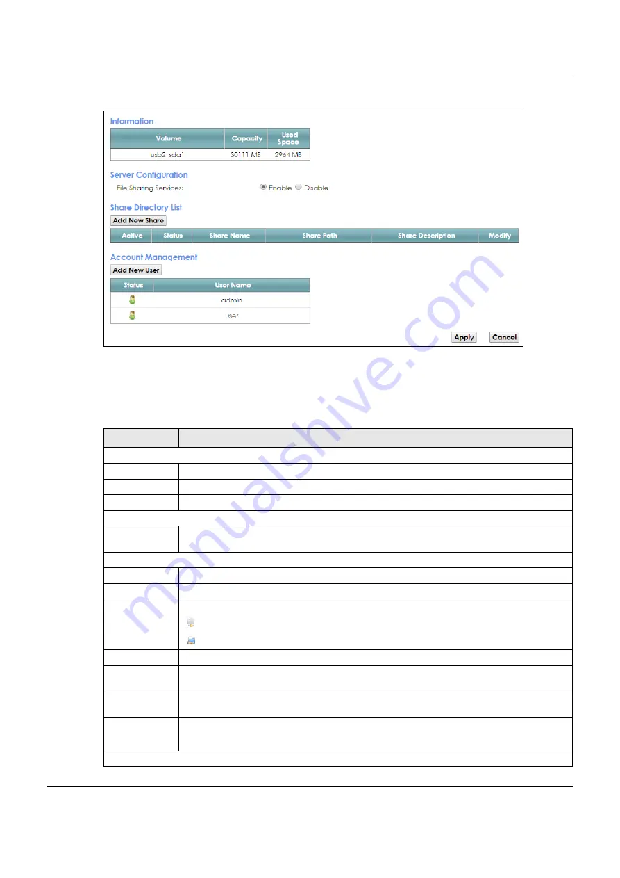 ZyXEL Communications VMG8825-B Series User Manual Download Page 199