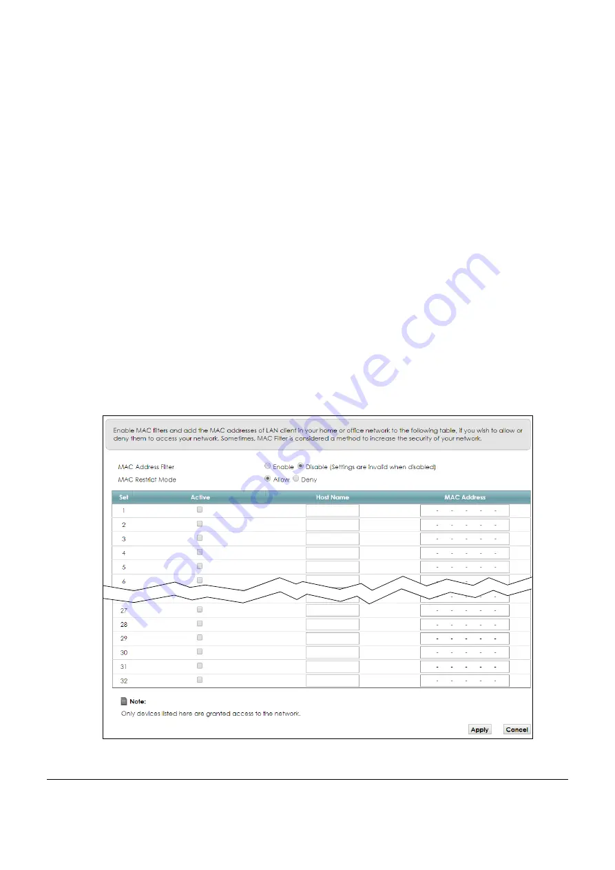 ZyXEL Communications VMG8825-B Series User Manual Download Page 212