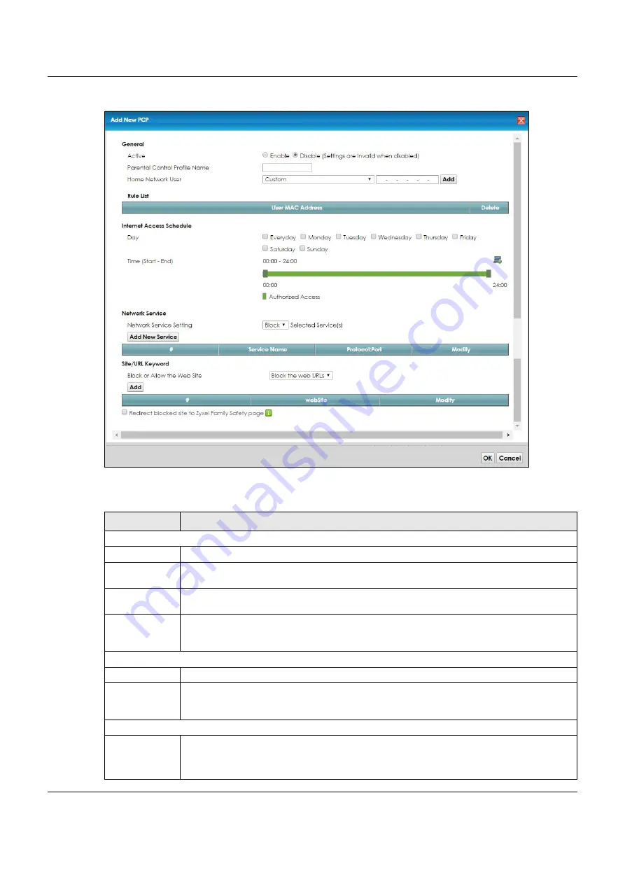 ZyXEL Communications VMG8825-B Series User Manual Download Page 216