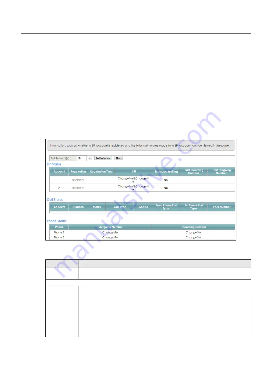 ZyXEL Communications VMG8825-B Series User Manual Download Page 264