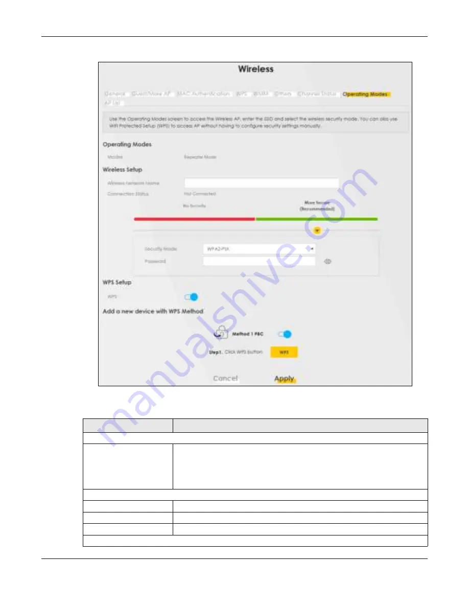 ZyXEL Communications WX3100-T0 User Manual Download Page 109