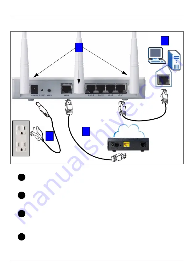 ZyXEL Communications X-550N Quick Start Manual Download Page 3