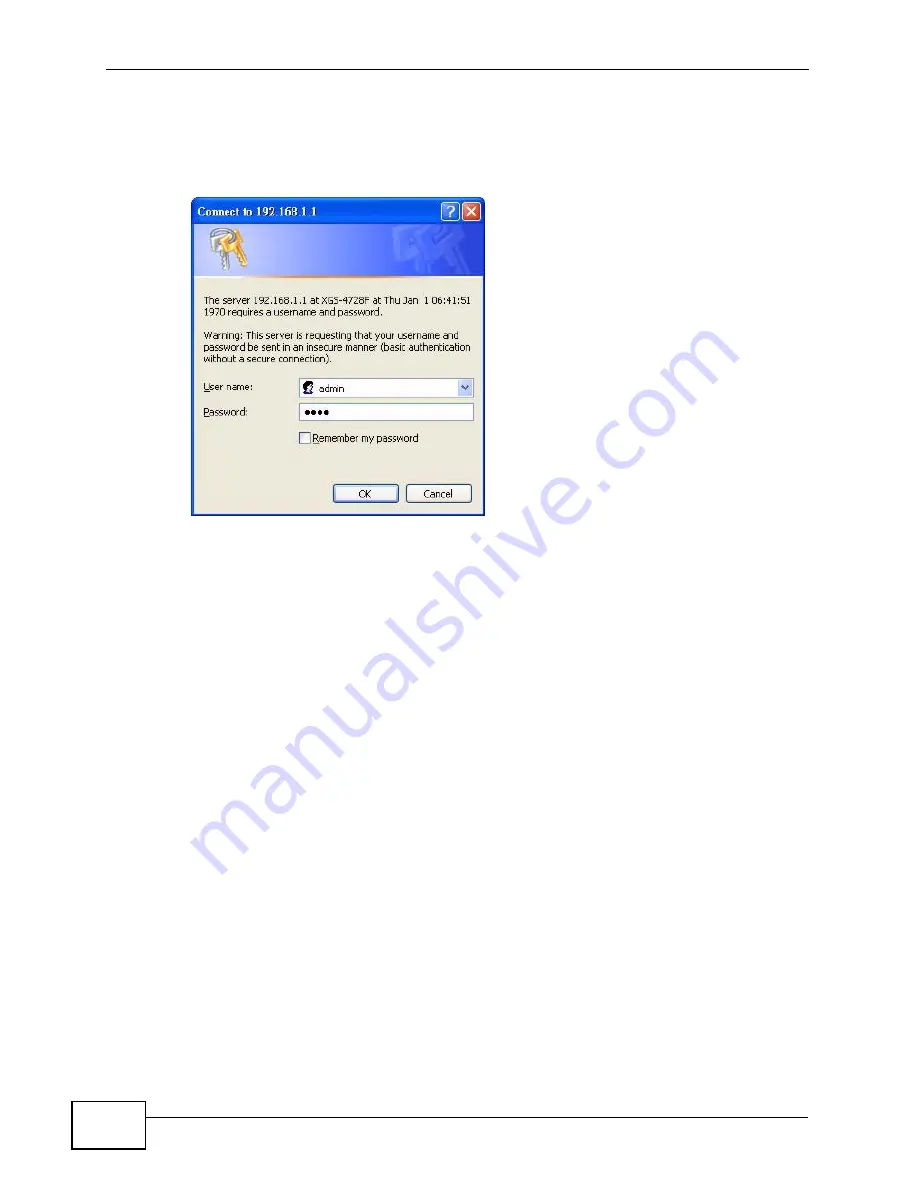 ZyXEL Communications XGS-4528F User Manual Download Page 48