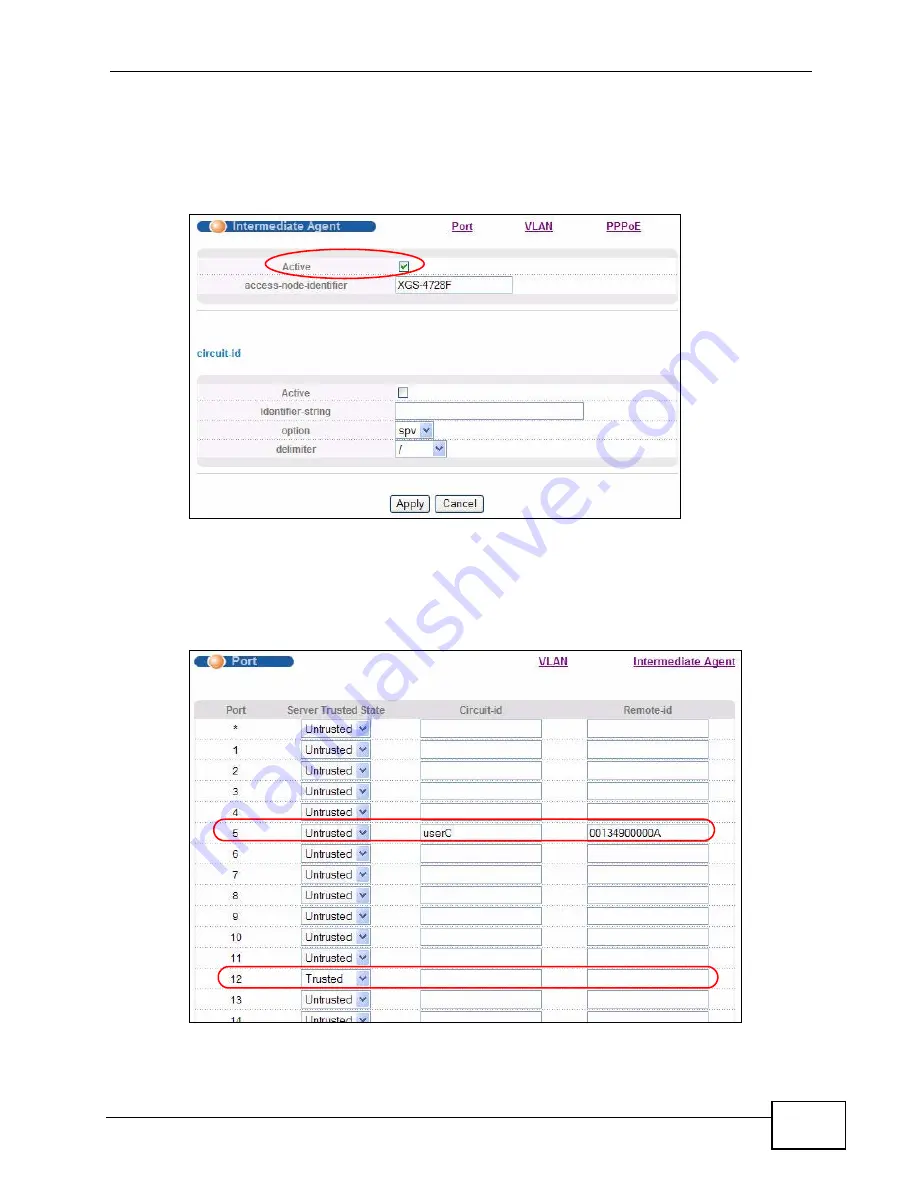 ZyXEL Communications XGS-4528F User Manual Download Page 73