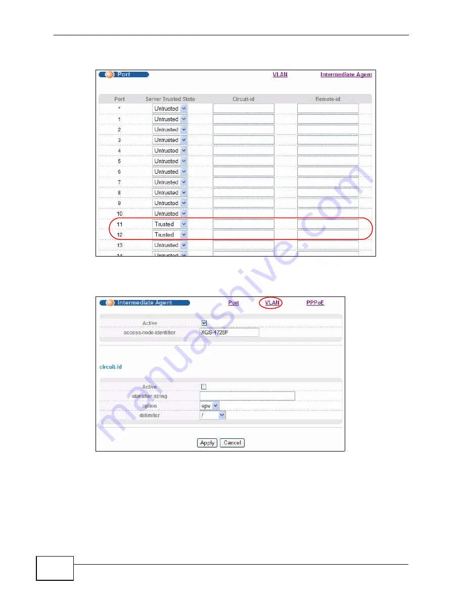 ZyXEL Communications XGS-4528F User Manual Download Page 76