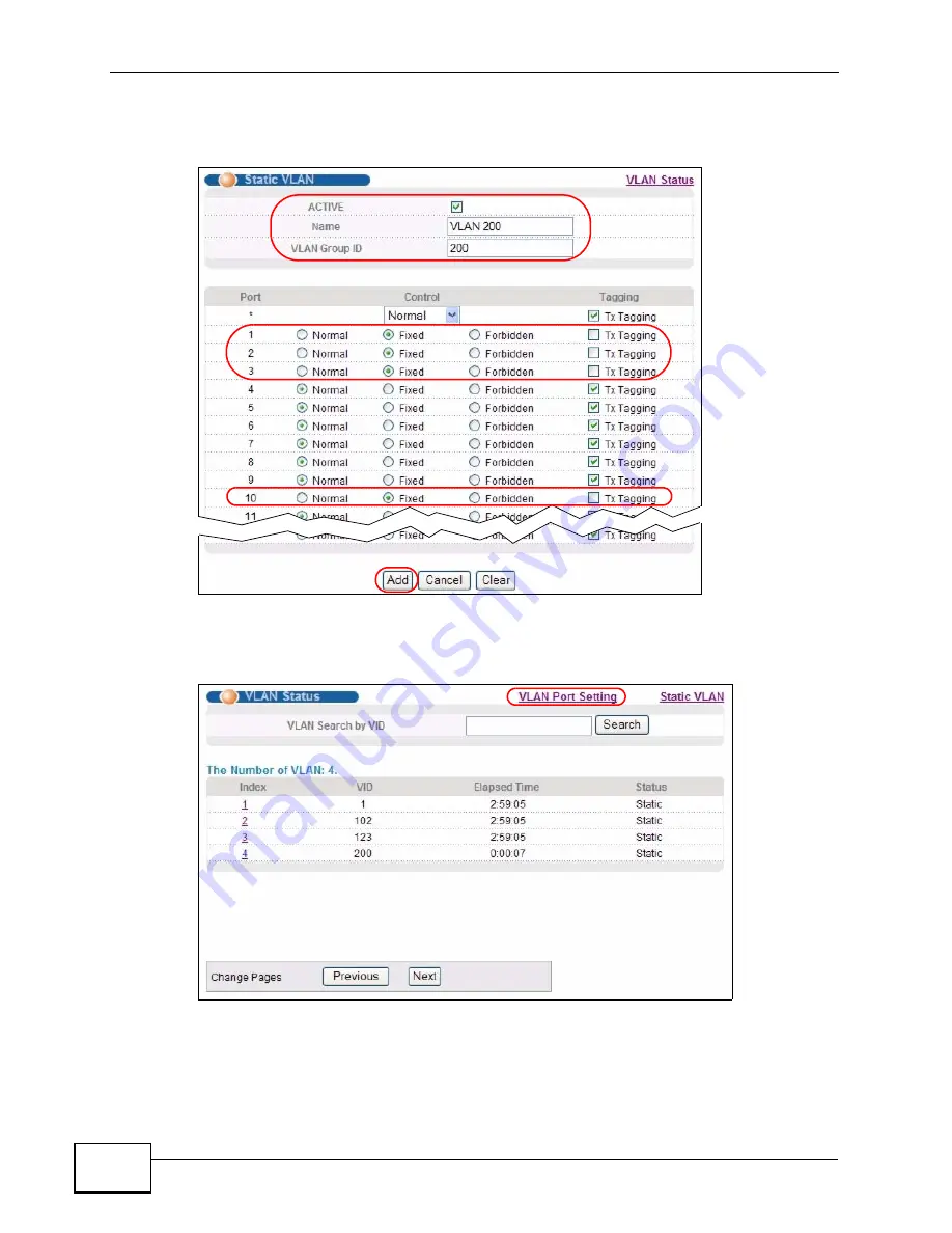 ZyXEL Communications XGS-4528F User Manual Download Page 82