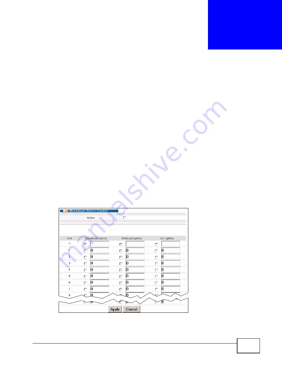 ZyXEL Communications XGS-4528F User Manual Download Page 173