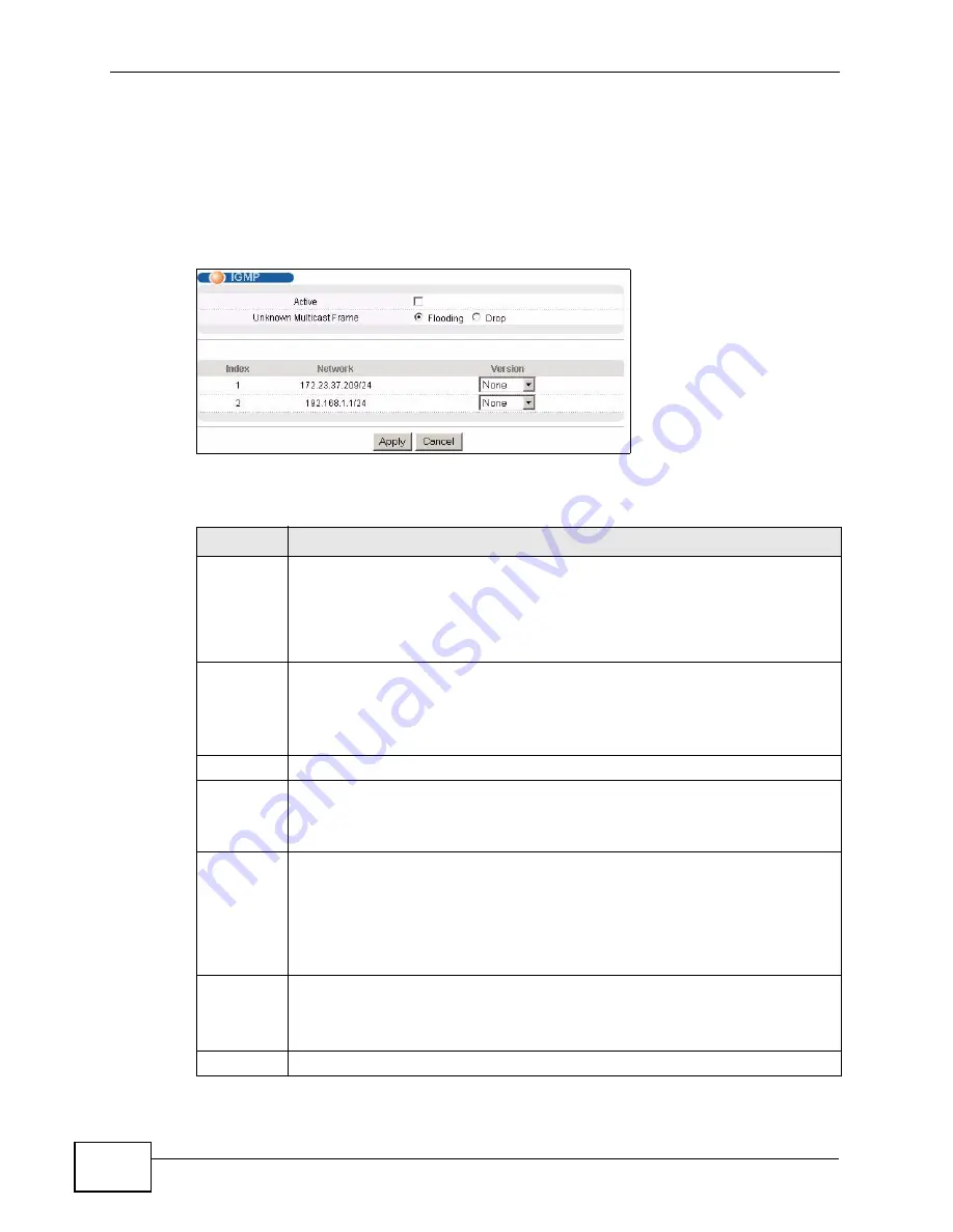 ZyXEL Communications XGS-4528F User Manual Download Page 348