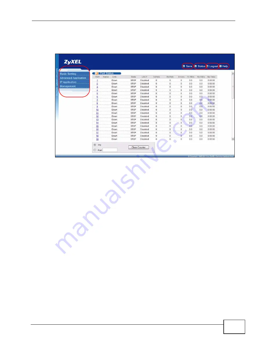 ZyXEL Communications XGS4700 Series Manual Download Page 57