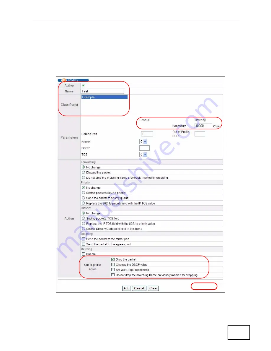 ZyXEL Communications XGS4700 Series Manual Download Page 215