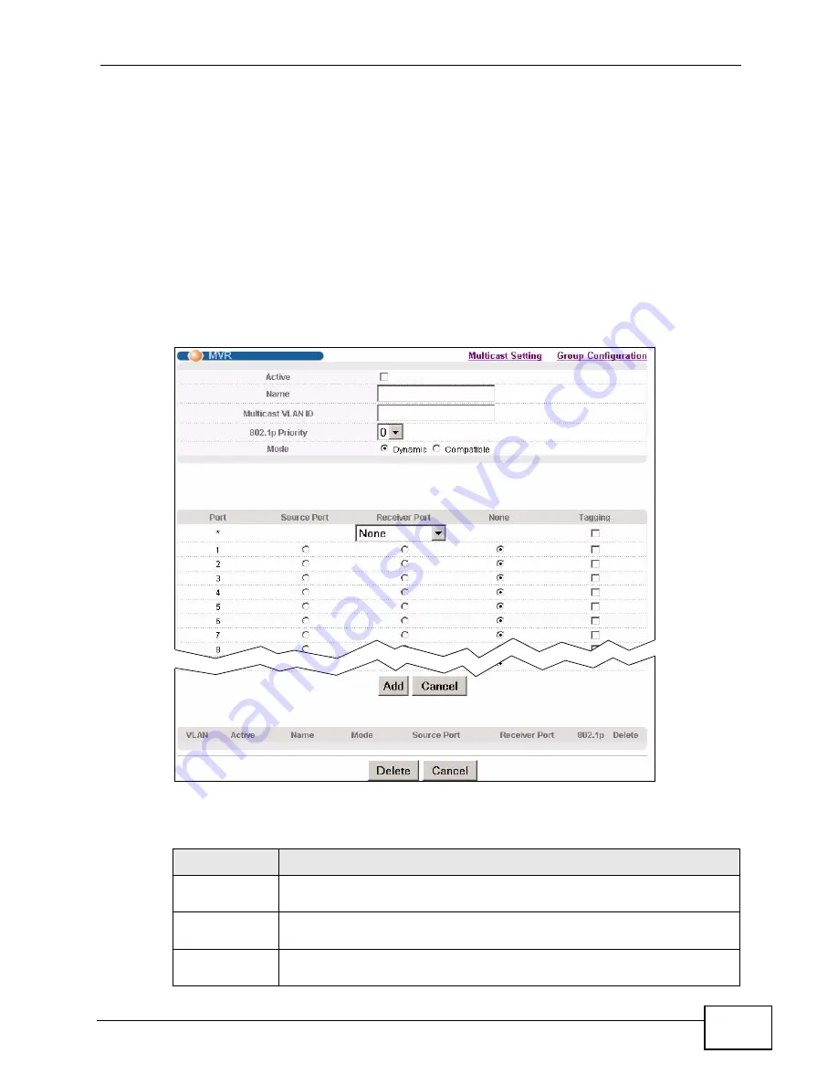 ZyXEL Communications XGS4700 Series Manual Download Page 239