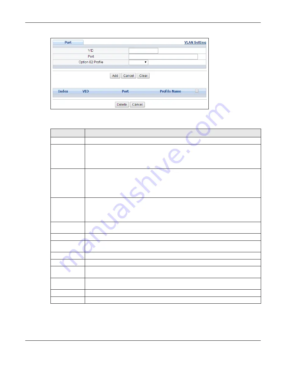 ZyXEL Communications XS1920 Series User Manual Download Page 326