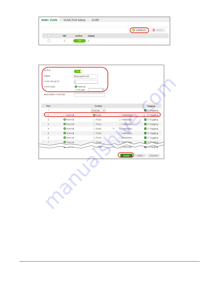 ZyXEL Communications XS3800-28 User Manual Download Page 90