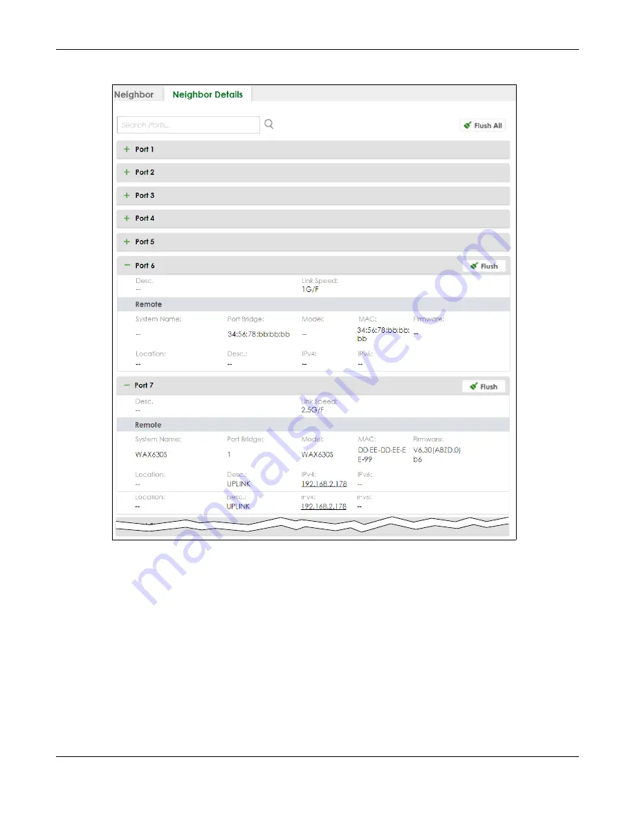 ZyXEL Communications XS3800-28 User Manual Download Page 123