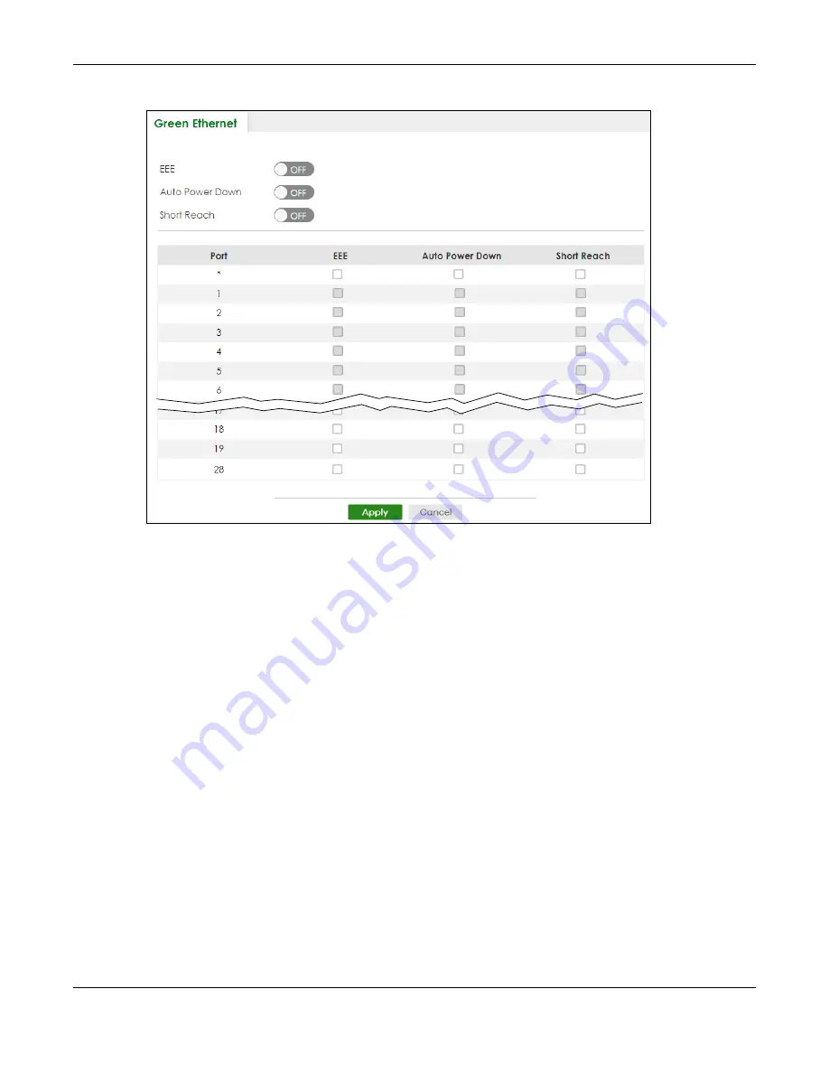 ZyXEL Communications XS3800-28 User Manual Download Page 221