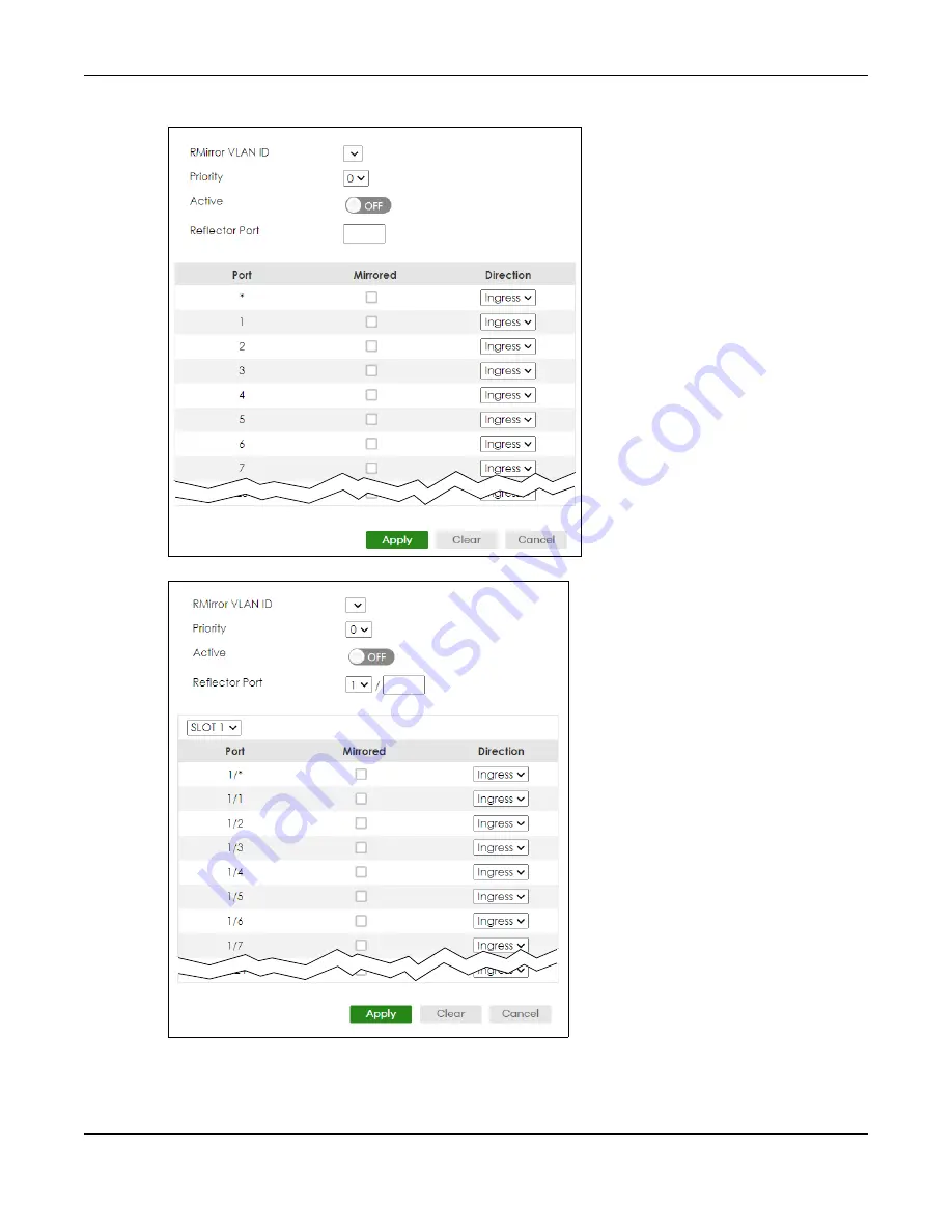 ZyXEL Communications XS3800-28 User Manual Download Page 298