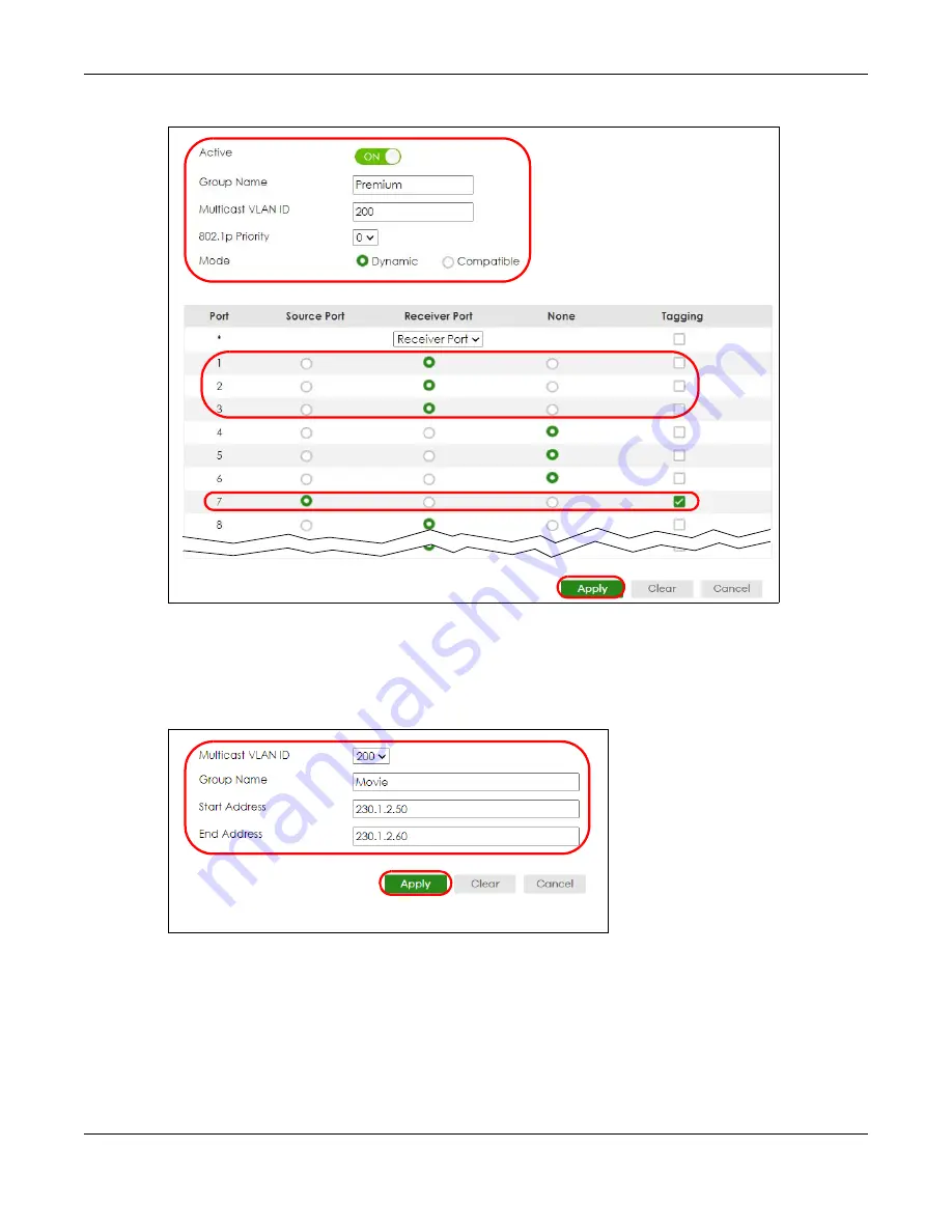 ZyXEL Communications XS3800-28 User Manual Download Page 333