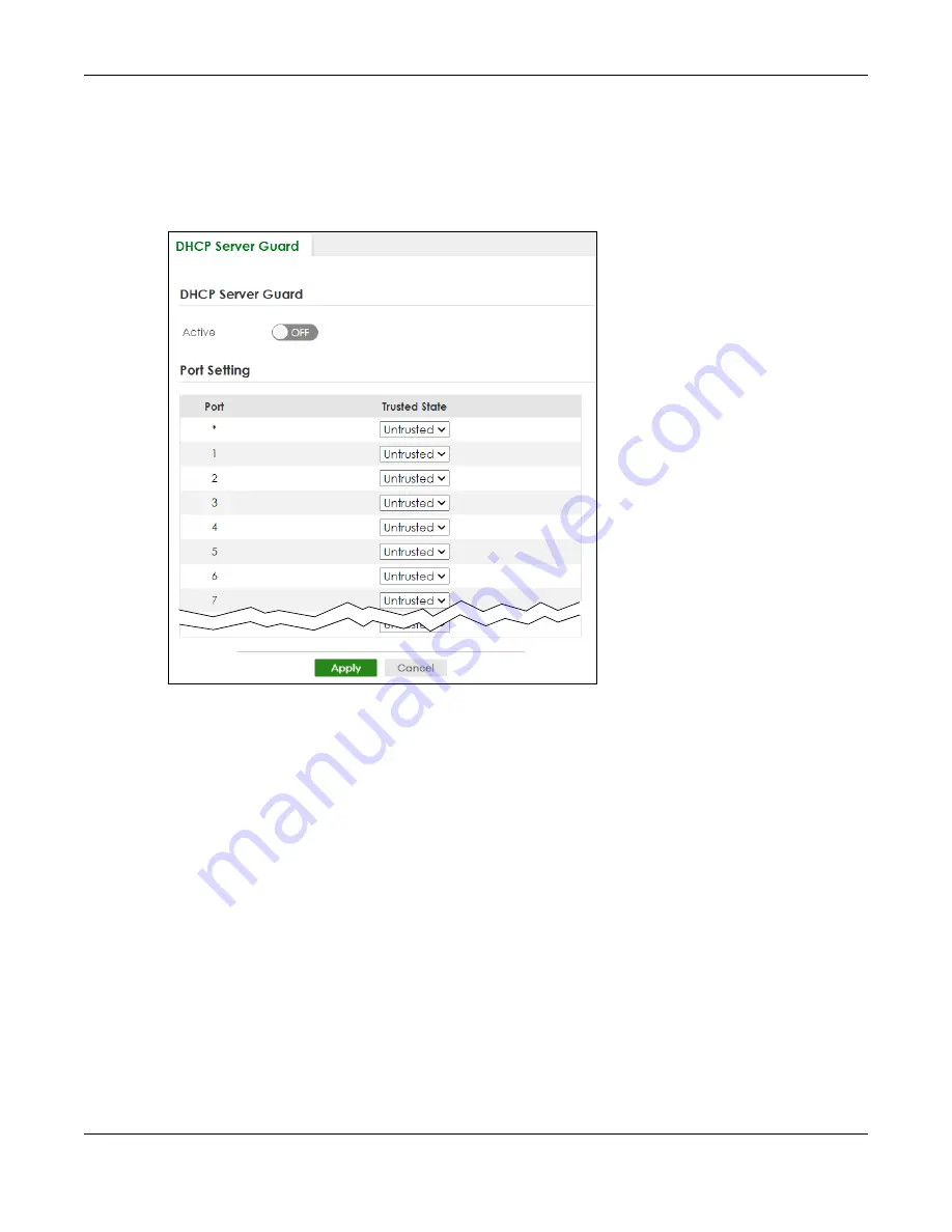 ZyXEL Communications XS3800-28 User Manual Download Page 488