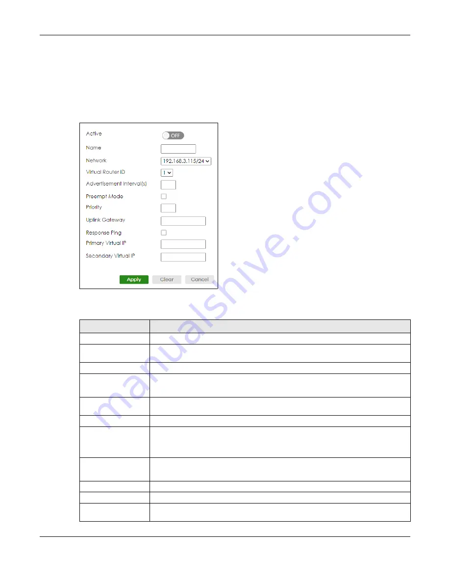 ZyXEL Communications XS3800-28 User Manual Download Page 535