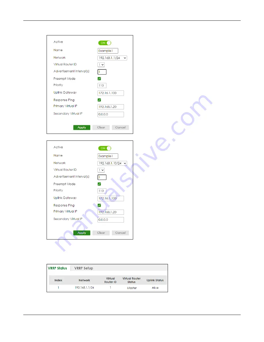 ZyXEL Communications XS3800-28 User Manual Download Page 537