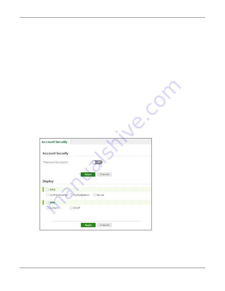 ZyXEL Communications XS3800-28 User Manual Download Page 559