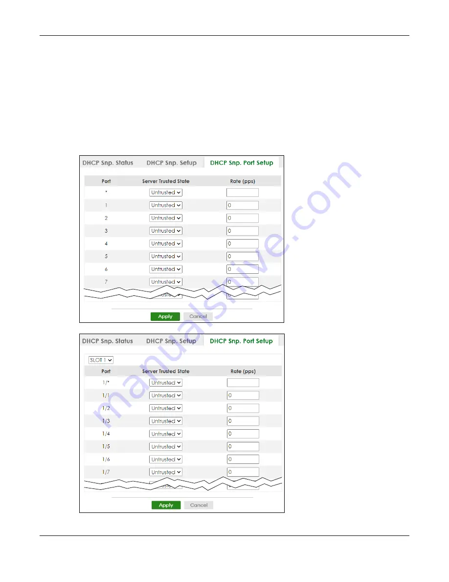 ZyXEL Communications XS3800-28 User Manual Download Page 614