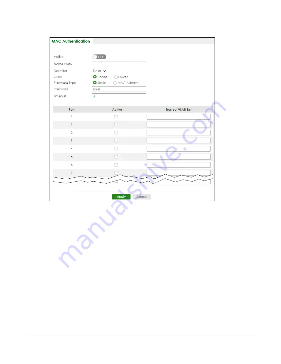 ZyXEL Communications XS3800-28 User Manual Download Page 647