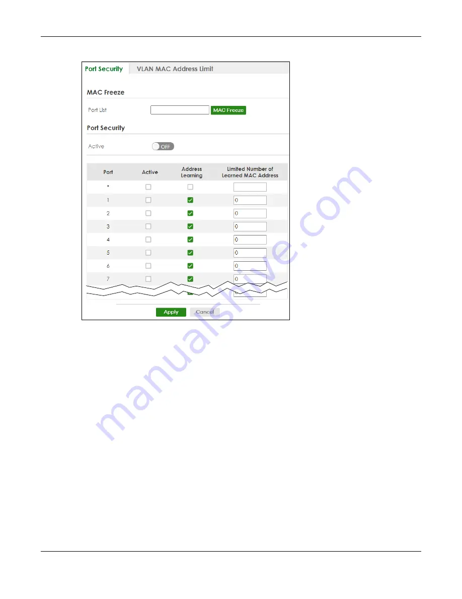 ZyXEL Communications XS3800-28 User Manual Download Page 658