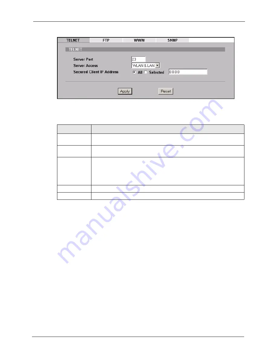 ZyXEL Communications ZyAIR G-3000H User Manual Download Page 139