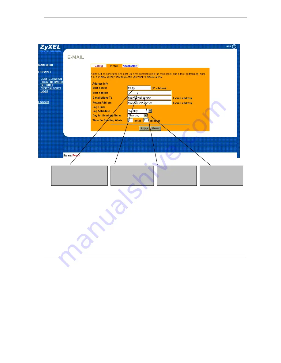 ZyXEL Communications ZyWALL 10/10 Скачать руководство пользователя страница 175